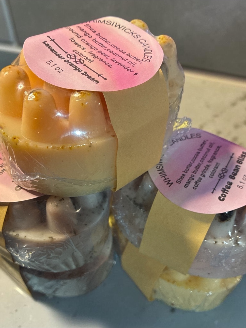 Hand Crafted Massage Soap- 5.0 oz - include a soap saver pouch - Picture 1 of 5